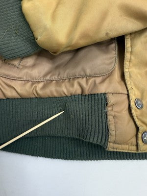 Vintage Arctic Explorer Bomber Jacket Size Medium Faded