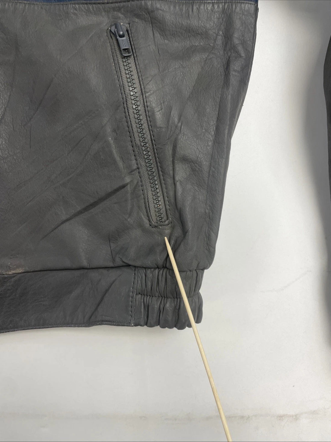 Vintage Fox Moto X Racing Reversible Leather Jacket Size XS