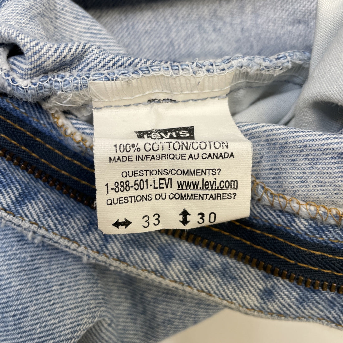 Vintage Levi's Denim Jeans Pants Size 33 X 30 Orange Tab