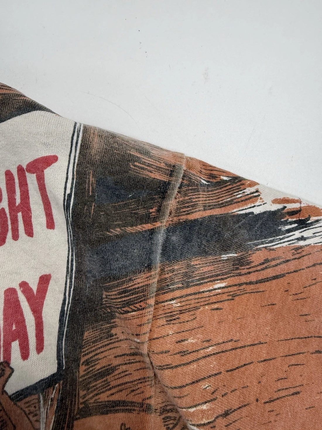 Vintage Sugar Shack Party All Night Sleep All Day T-Shirt Size XL 90s