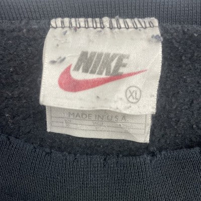Vintage Nike Sweatshirt Crewneck Size XL Black