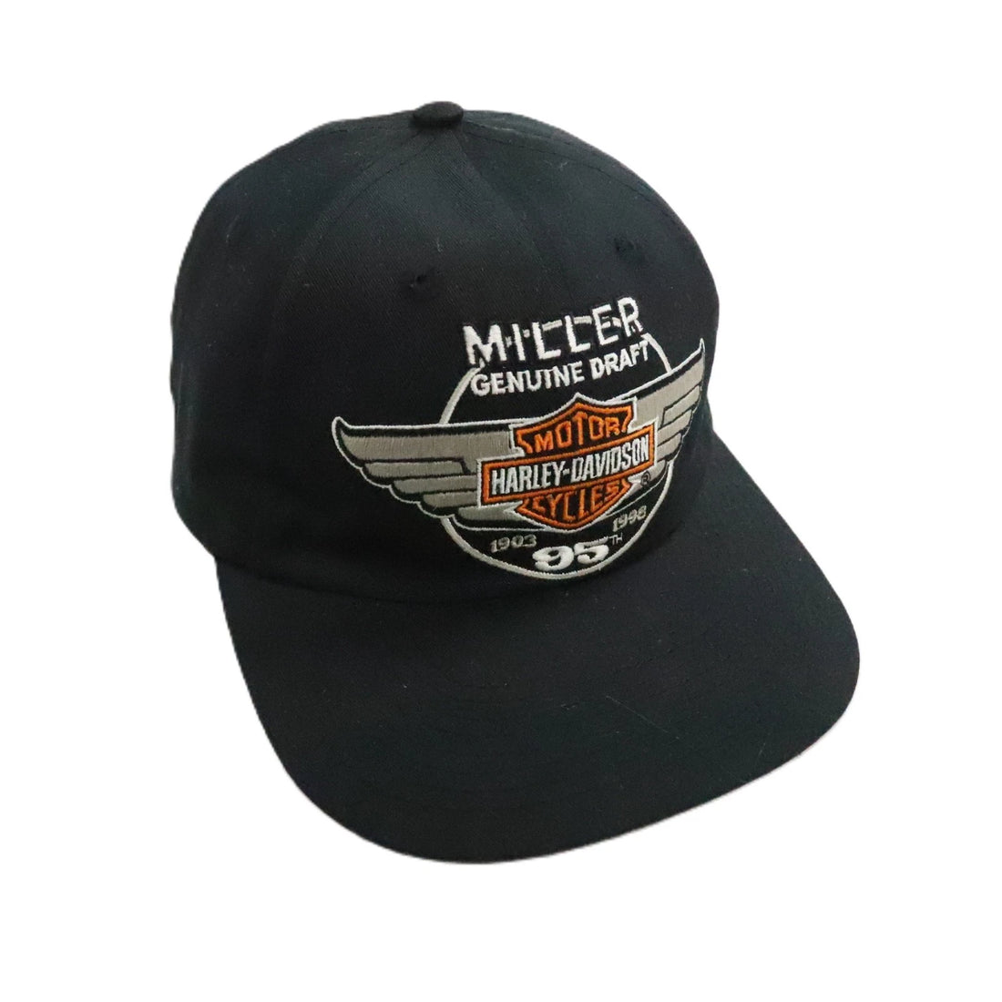 Vintage Harley Davidson Motorcycles Miller Hat OSFA