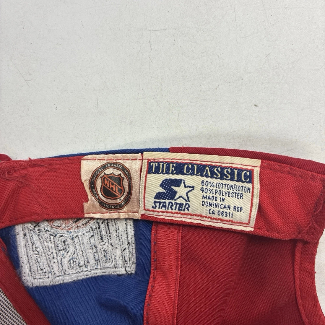 Vintage Montreal Canadiens Starter Snapback Hat OSFA NHL