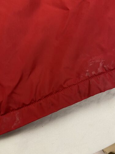 Vintage Tommy Hilfiger Jeans Fleece Lined Jacket Size XL Red Flag