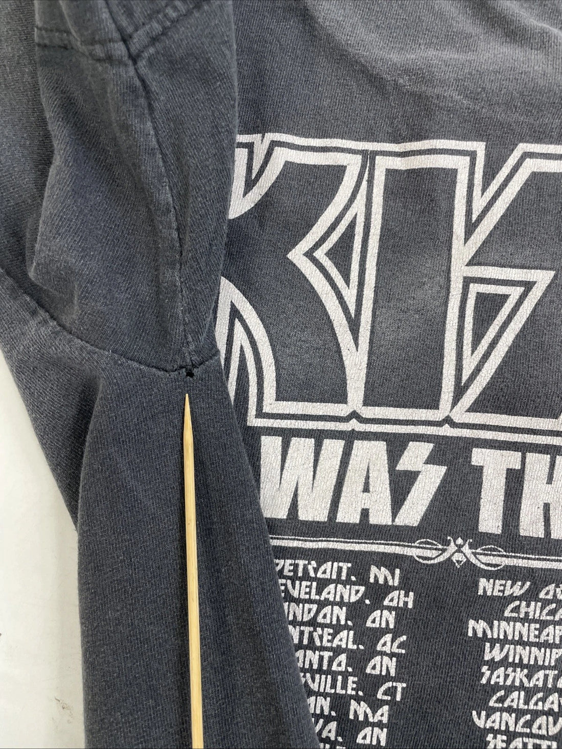 Kiss Alive 35 I Was There T-Shirt Size Small Band Tee