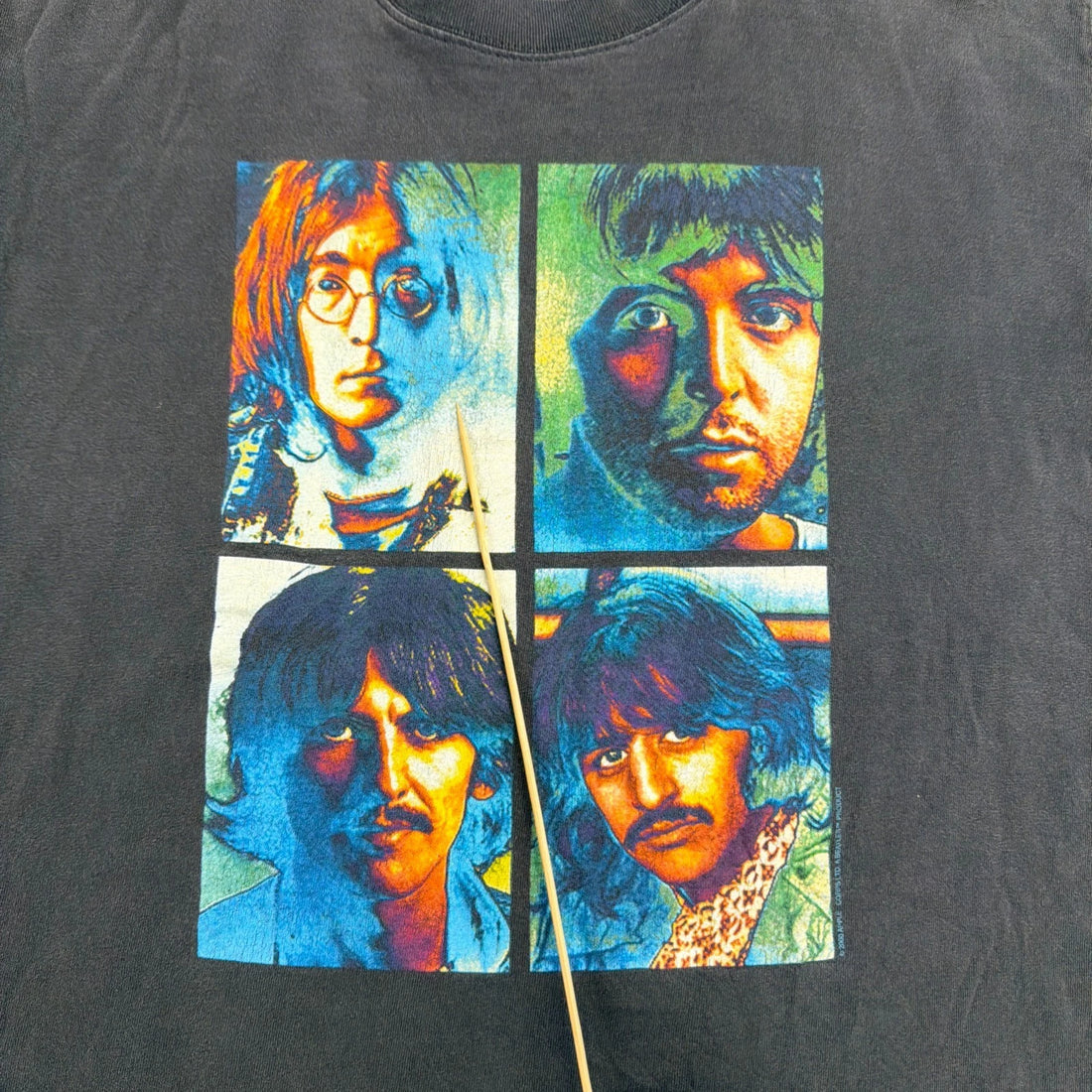 Vintage The Beatles T-Shirt Size Large 2000
