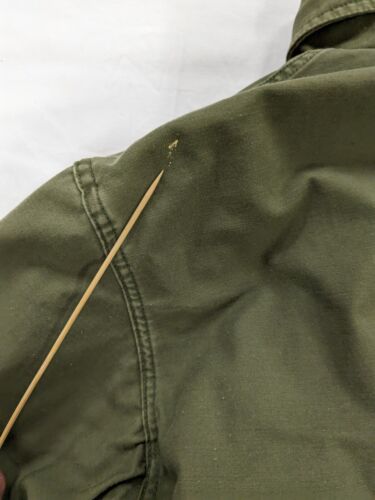 Vintage Vanderbilt US Army Cold Weather Permeable Jacket Size Large Gr –  Throwback Vault