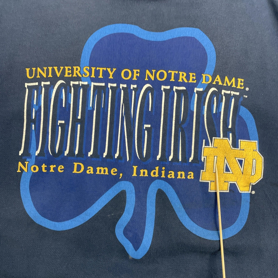 Vintage Notre Dame Fighting Irish Starter Sweatshirt Size XL NCAA