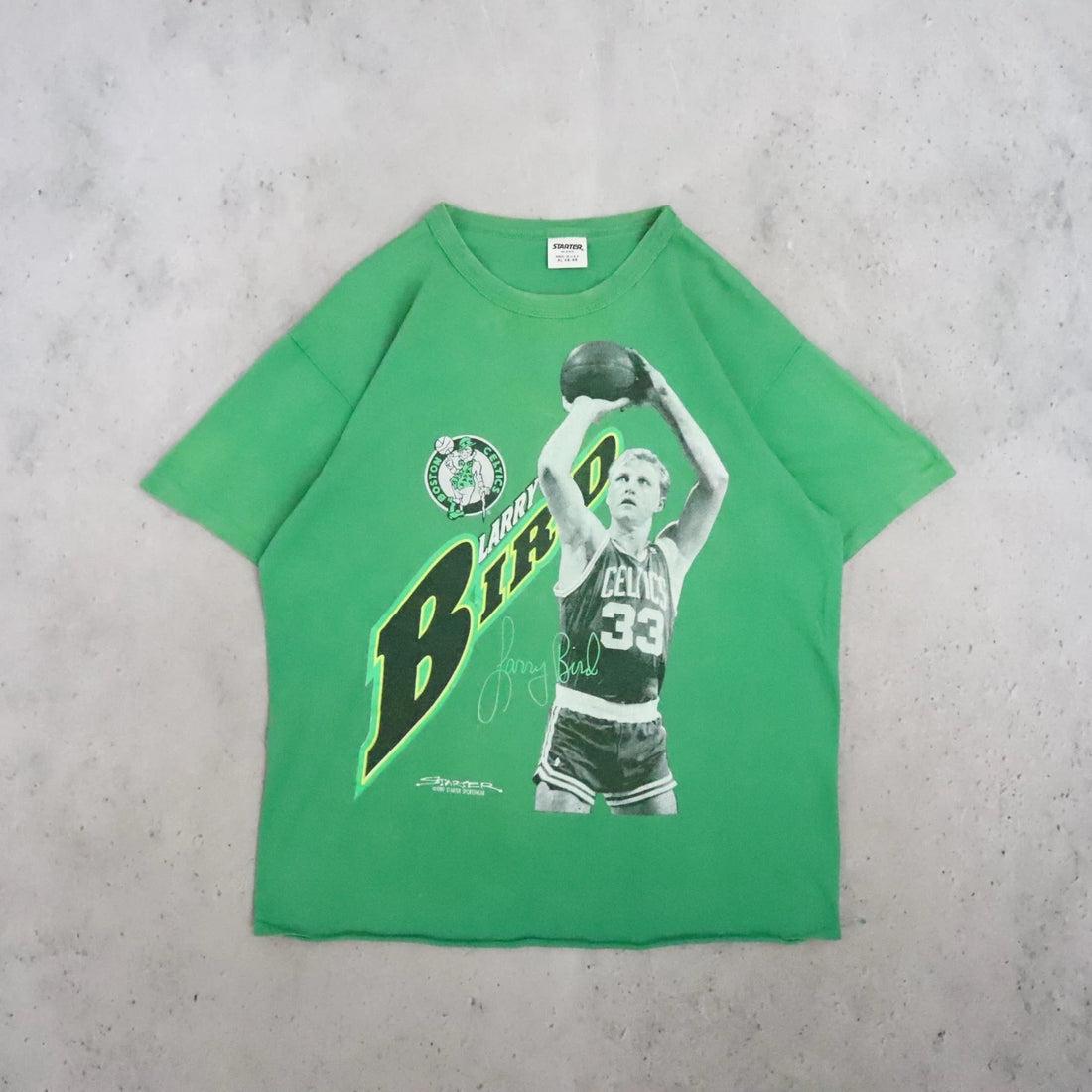 Boston Celtics Larry Bird Starter T-Shirt Size Large NBA