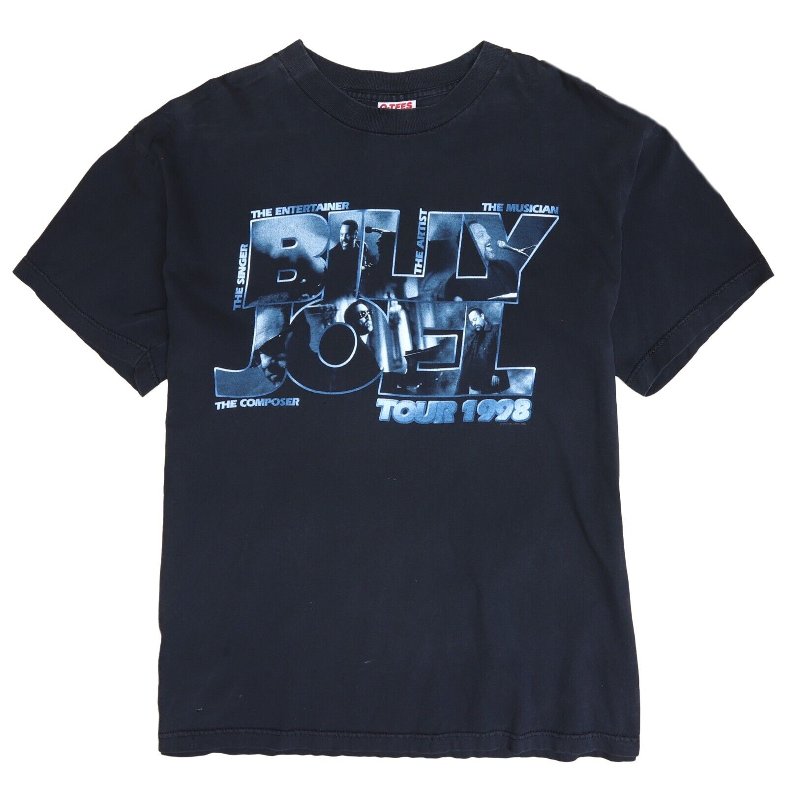 90s USA製 Billy Joel ロングスリーブTシャツ XL ブラック メンズ