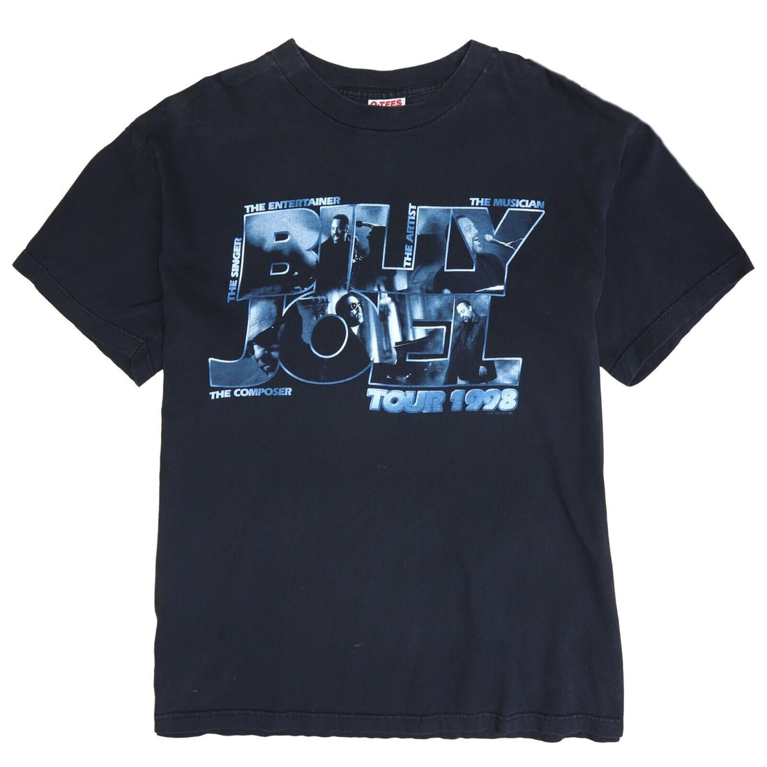 Vintage Billy Joel Tour T-Shirt Size XL Music 1998 90s