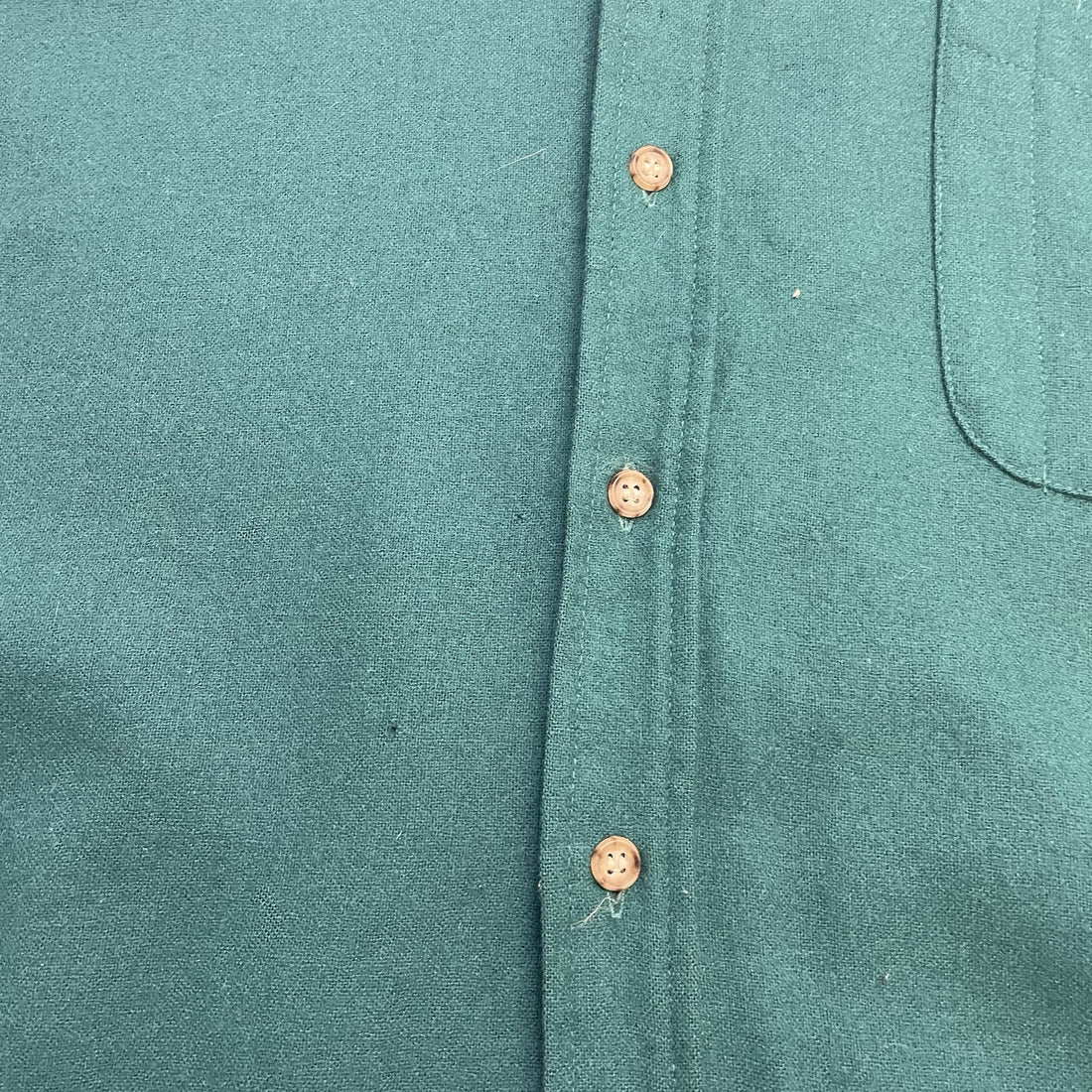 Vintage Pendleton Trail Wool Button Up Shirt Size XL Teal