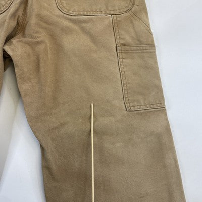 Vintage Carhartt Canvas Carpenter Work Pants Size 34 X 30 Brown