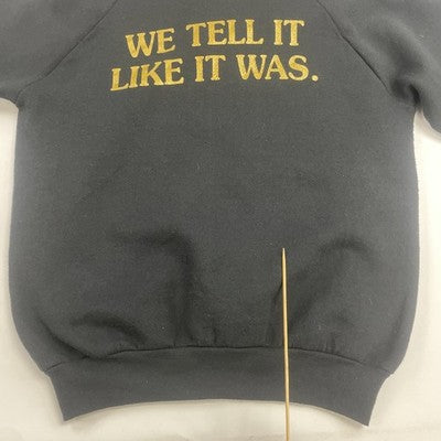Vintage Black American West Museum Heritage Sweatshirt Crewneck Size Medium