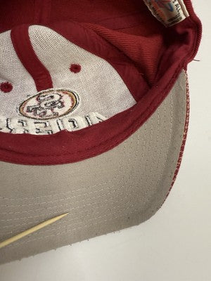 Vintage San Francisco 49ers Grid Wool Logo Athletic Hat Cap OSFA 90s NFL