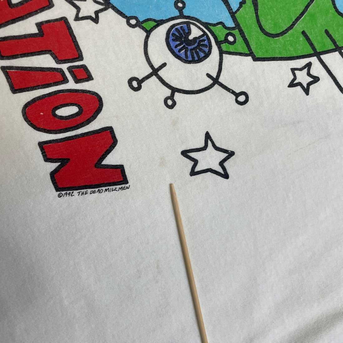 Vintage The Dead Milkmen Soul Rotation T-Shirt Size XL 1992 90s