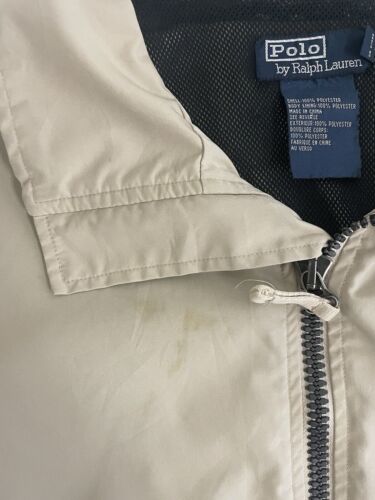 VINTAGE AND RARE Polo Ralph Lauren 2024 Beige Jacket Size XXL