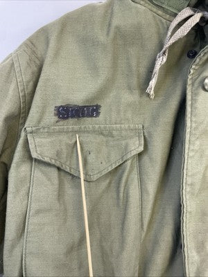 Vintage OG-107 Cold Weather Field Coat Jacket Medium Military Army