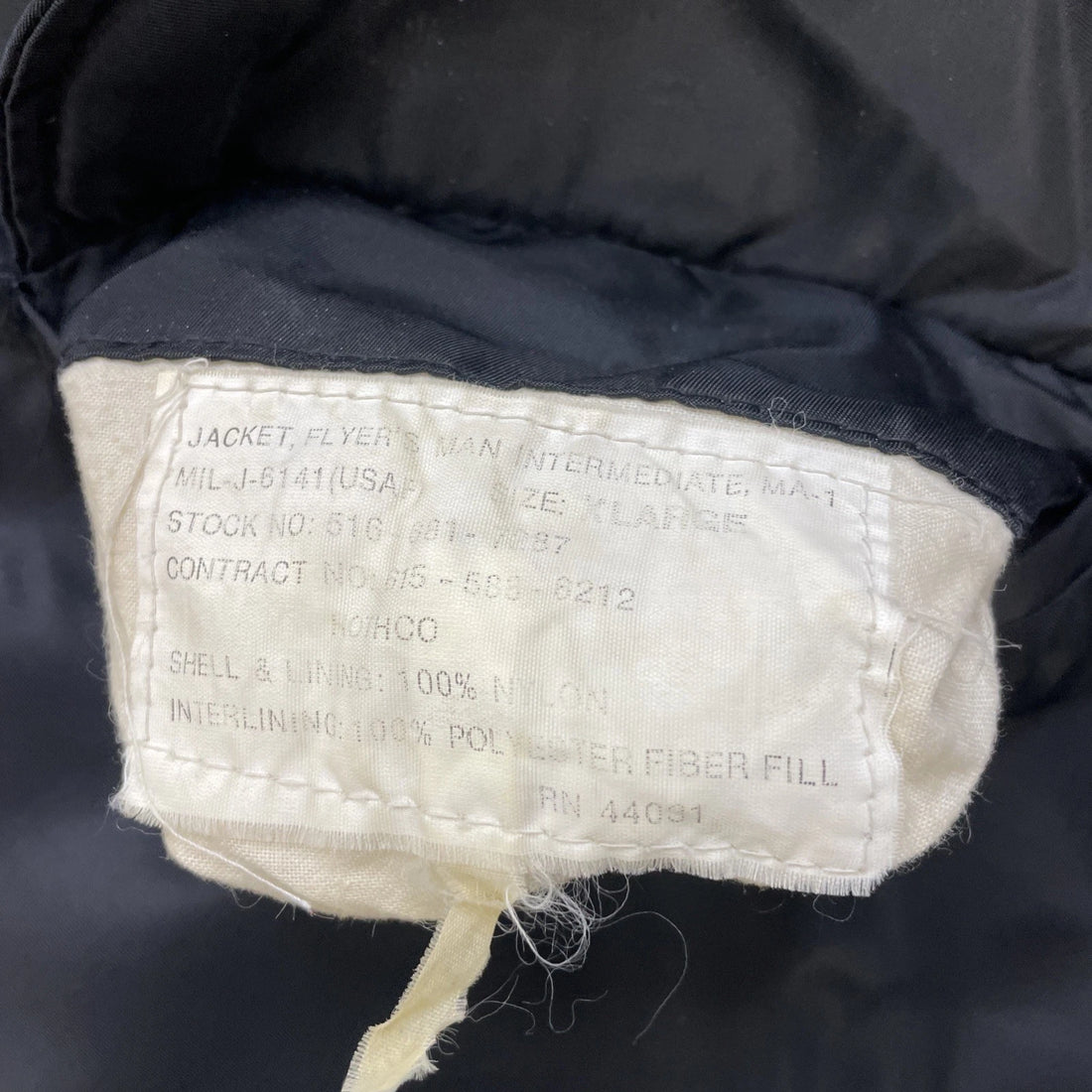 Rothco Flight Aviator Bomber Jacket Size XL Reversible