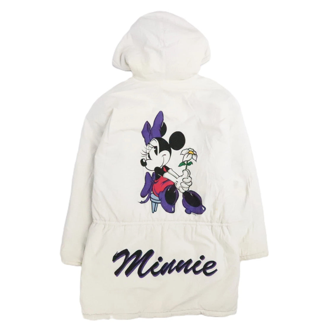 Vintage Mickey Mouse Disney Parka Coat Jacket Medium Reversible All Over Print