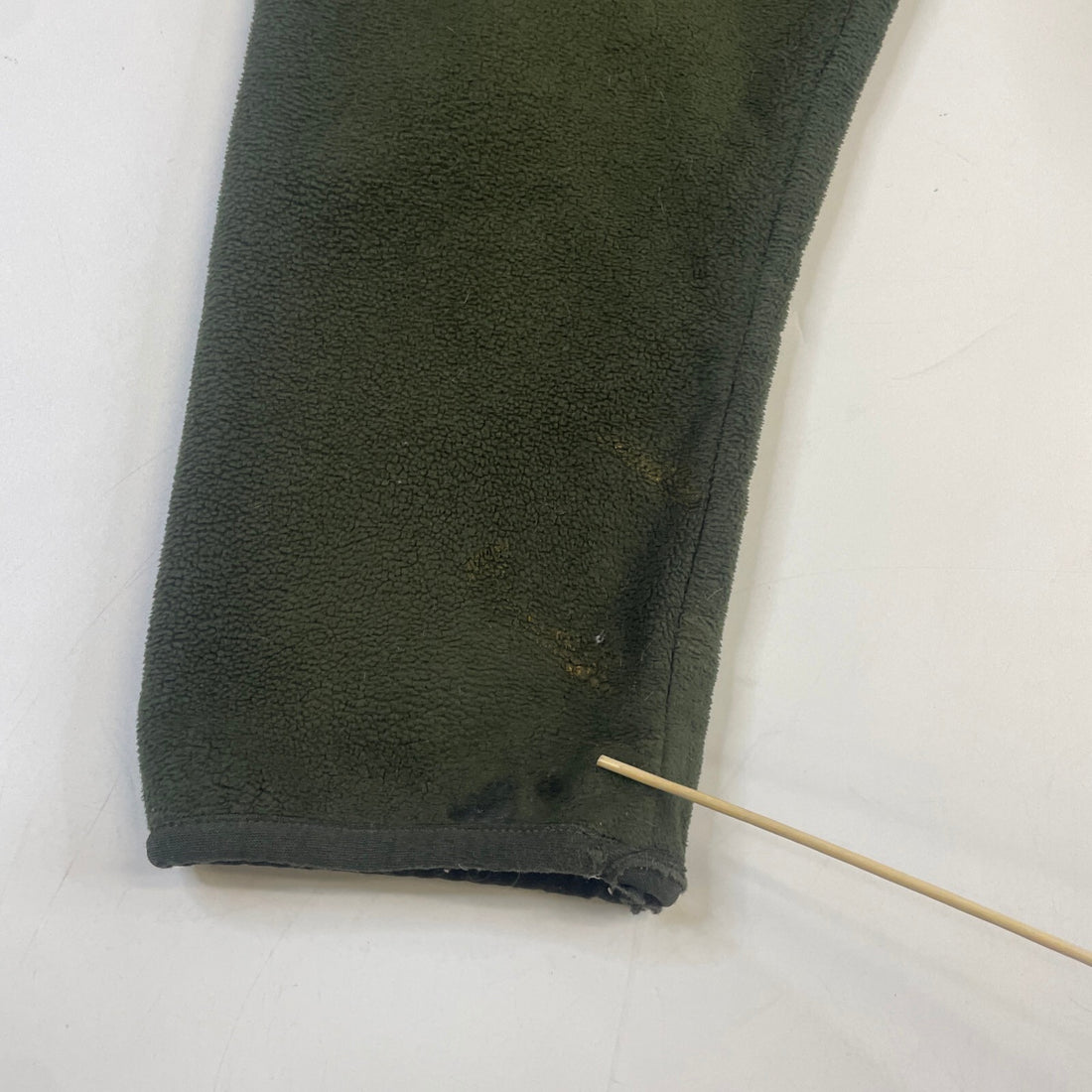 Vintage L.L. Bean Full Zip Fleece Jacket Size Large Green