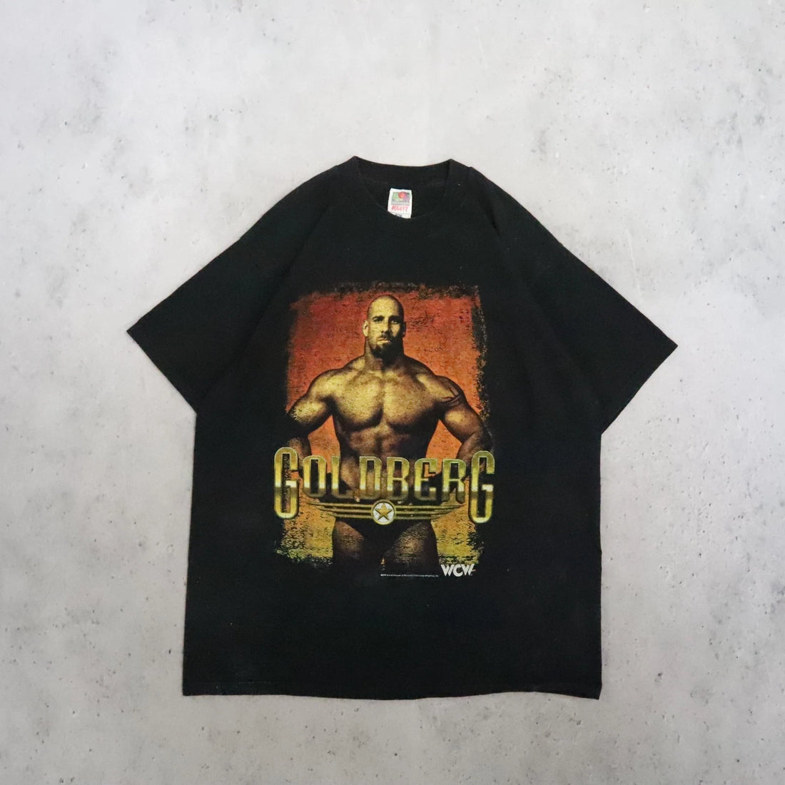 Vintage Goldberg Wrestling T-Shirt Size XL WCW