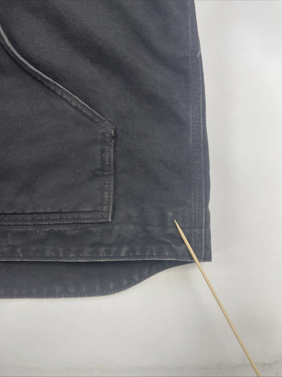 Carhartt Canvas Work Jacket Size 2XL Sherpa Lined C61 BLK