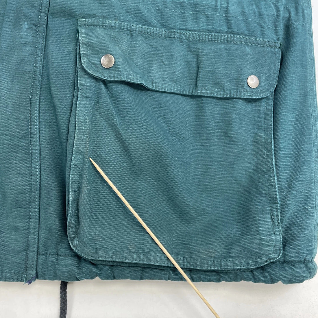 Vintage St. John's Bay Barn Coat Chore Work Jacket Size Large Green