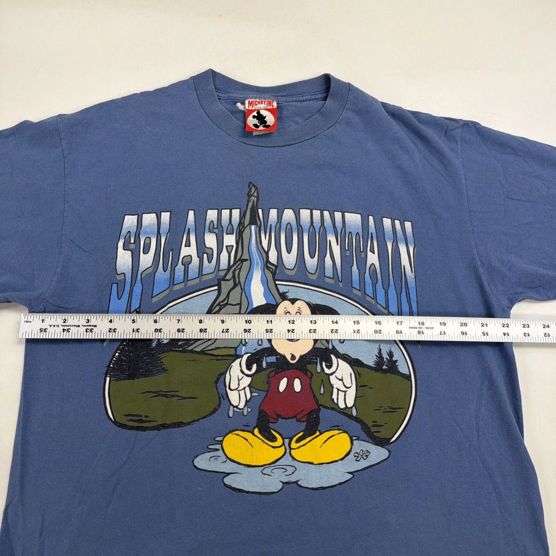 Vintage Mickey Mouse Splash Mountain Disney T-Shirt Size XL