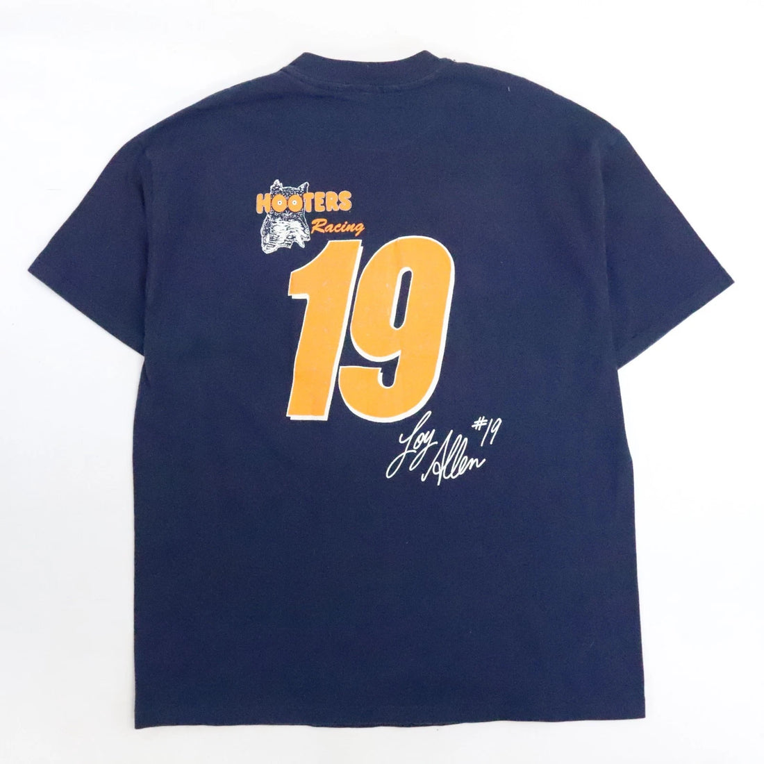 Vintage Loy Allen Hooters Racing Lightning T-Shirt Size XL