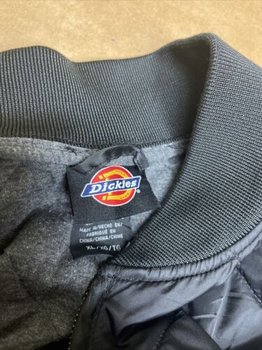 Dickies Quilted Coat Jacket Size XL Black