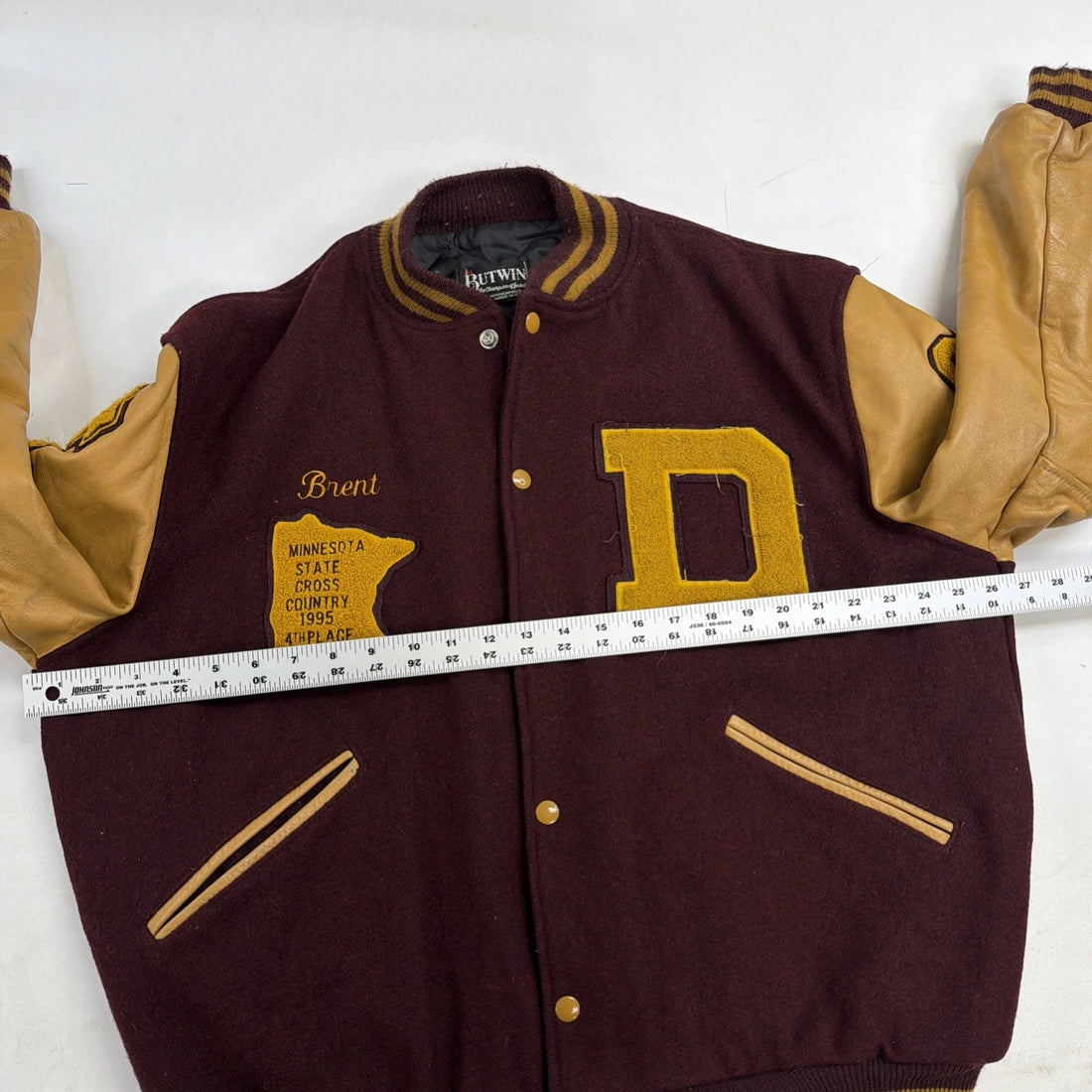 Vintage Minnesota State Cross Country Wool Varsity Letterman Jacket XL