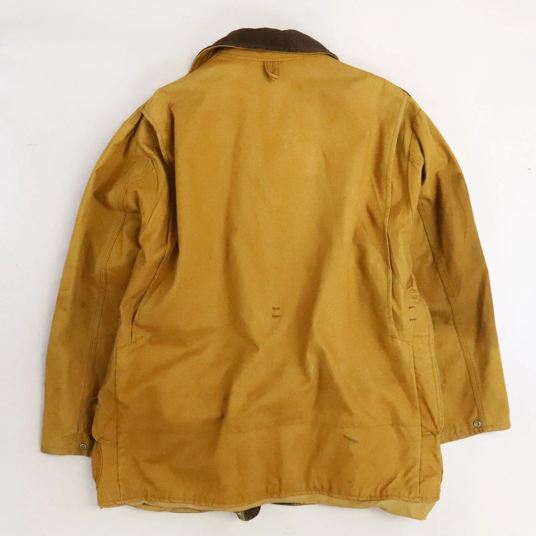 Vintage Black Sheep Hunting Clothing Work Jacket Medium Plaid Lined 70s