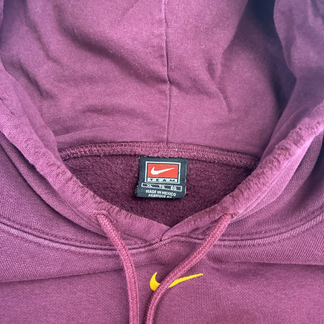 Vintage Minnesota Golden Gophers Nike Sweatshirt Hoodie XL Middle Swoosh NCAA