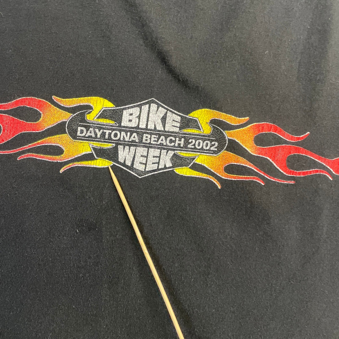 Vintage Bike Week Daytona Beach T-Shirt Size XL Pin Up Girl 2002