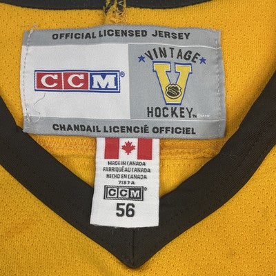 Vintage Pittsburgh Penguins Mario Lemieux Authentic CCM Jersey Size 56 NHL