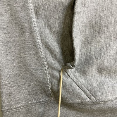 University of Wisconsin Sweatshirt Hoodie Size Medium Gray
