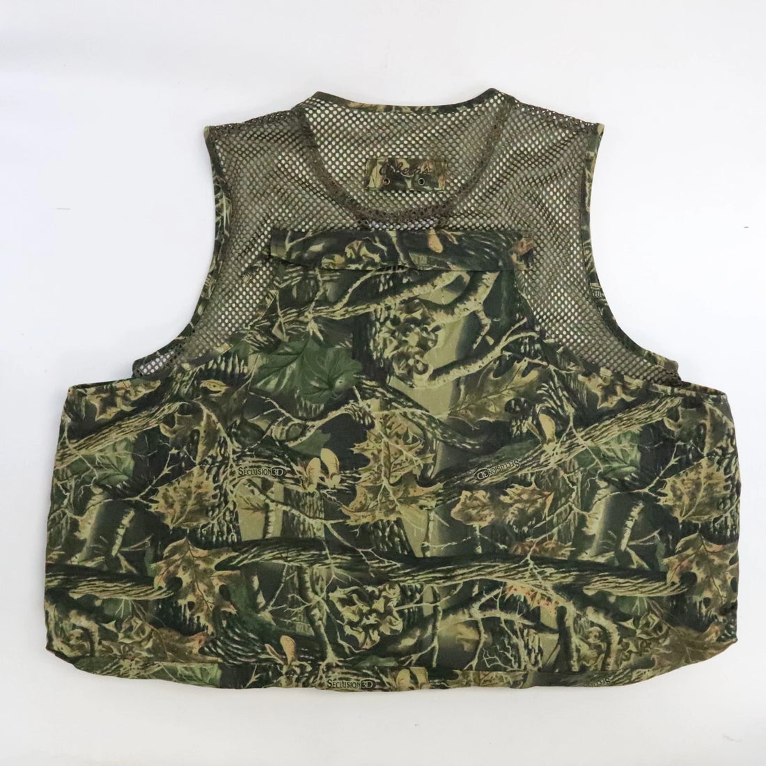 Cabela's Seclusion 3D Camo Hunting Vest Jacket Size XL