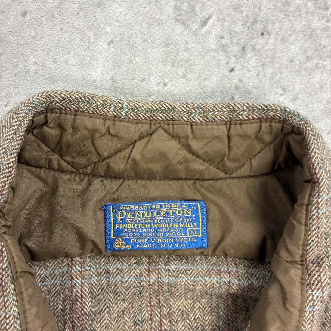 Vintage Pendleton Wool Fireside Button Up Shirt Size XL Cropped