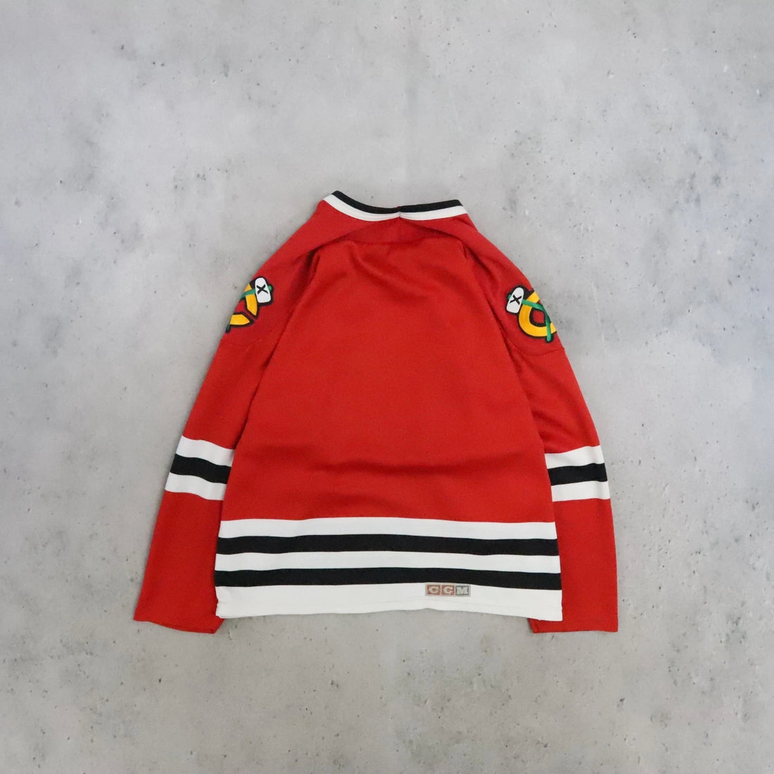 Vintage Chicago Blackhawks CCM Jersey Size Large NHL