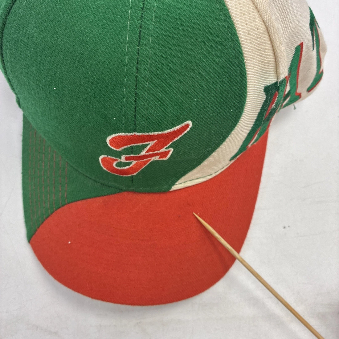Vintage Florida A&M Rattlers Top Of The World Wool Snapback Hat OSFA FAMU NCAA