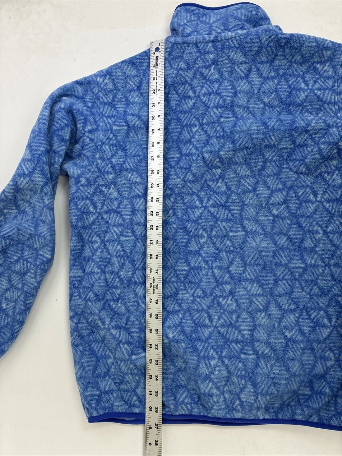 Patagonia Snowflake Synchilla Snap T Fleece Jacket Womens Size Large