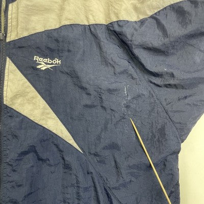 Vintage Nevada Wolf Pack Reebok Windbreaker Light Jacket Size 2XL NCAA