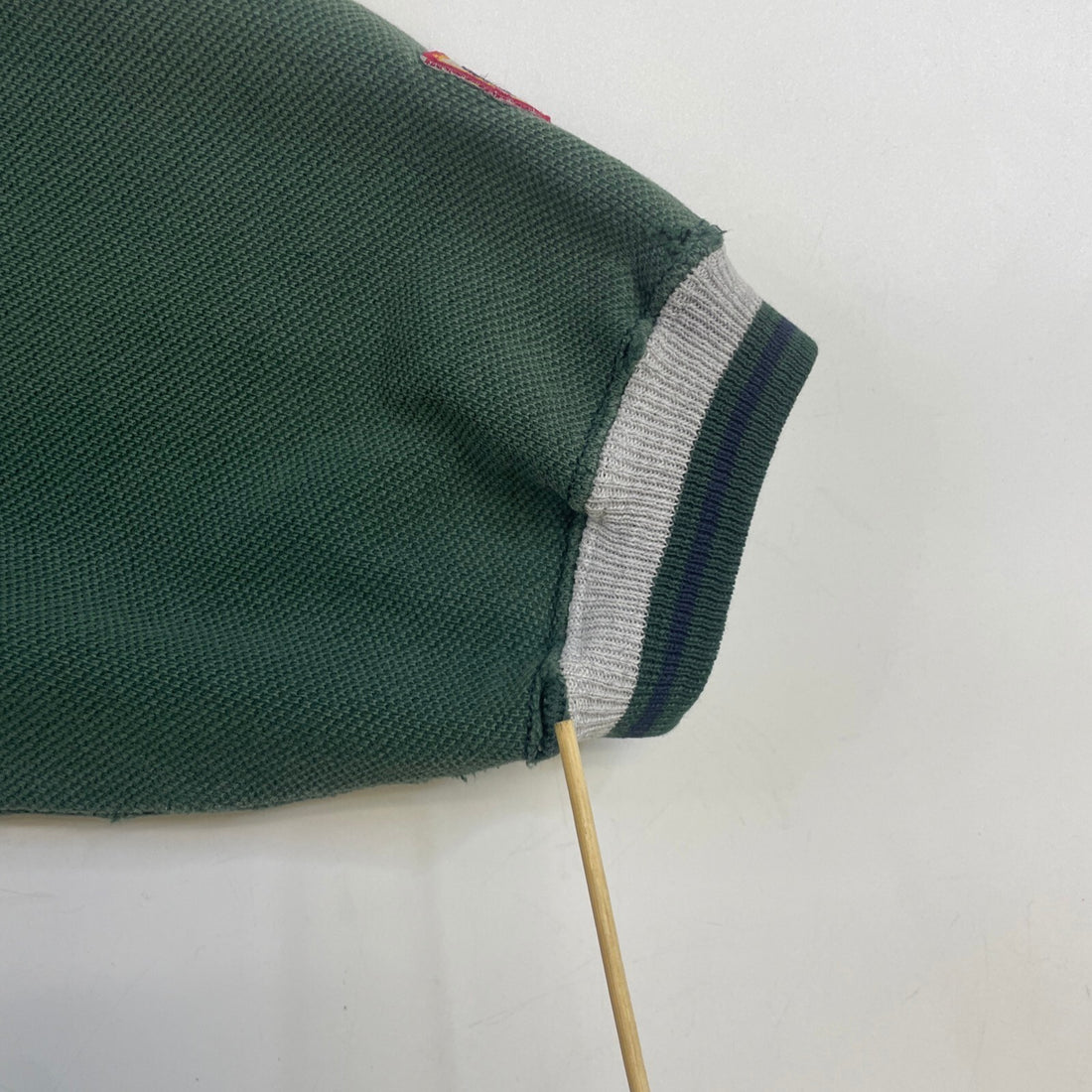 Vintage Champion Spell Out Crewneck Sweatshirt Size Medium Green 90s