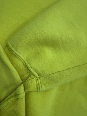 Vintage Vuarnet France Crewneck Sweatshirt Size Medium Yellow