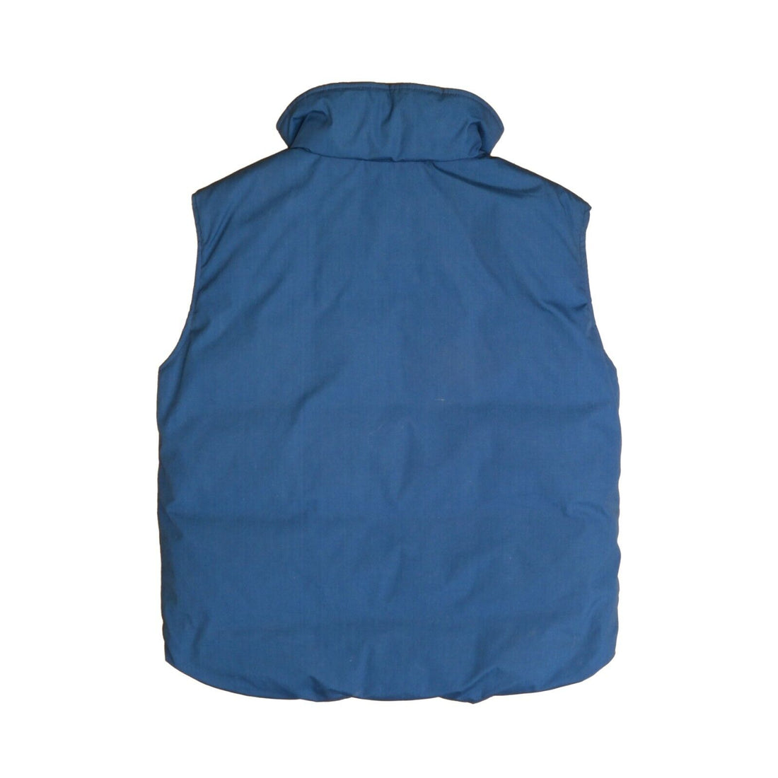 Vintage Eddie Bauer Puffer Vest Jacket Size Small Blue Goose Down Insulated
