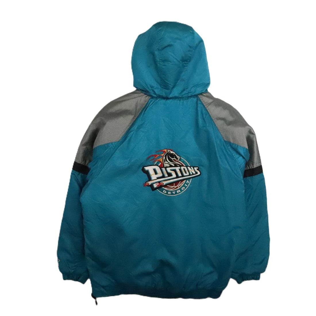 Vintage Detroit Pistons Starter Puffer Jacket Size XL 90s NBA