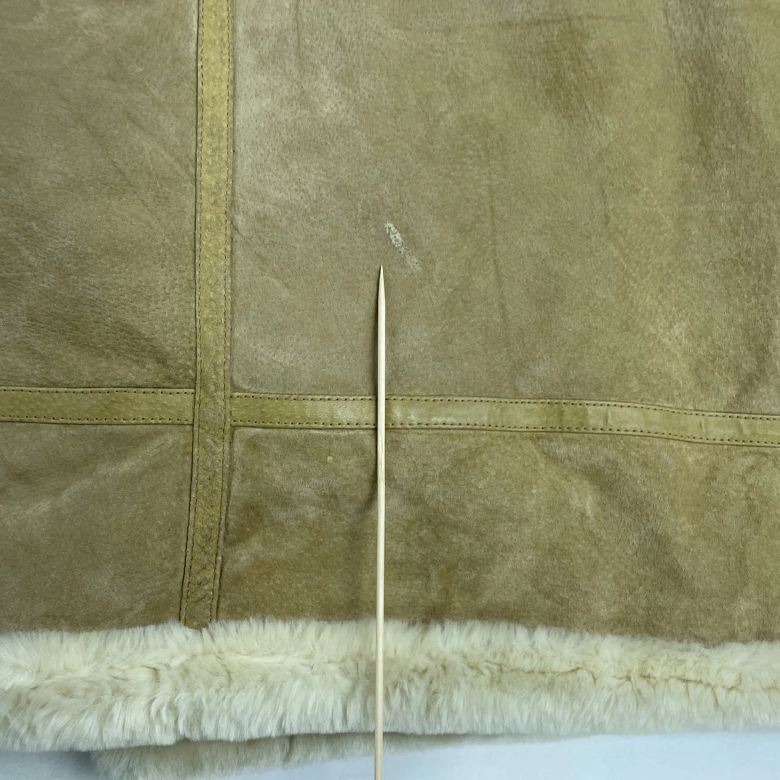 Vintage Phat Farm Suede Coat Jacket Size 6XL Faux Fur Y2K
