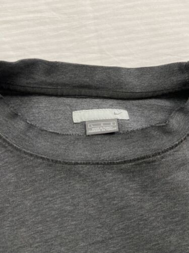 Vintage Nike Sweatshirt Crewneck Size Large Charcoal Embroidered Swoosh