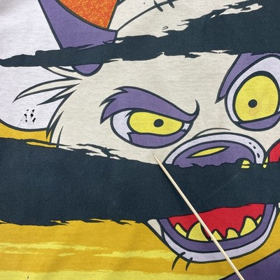 Vintage The Lion King Hyena Disney T-Shirt Size Large All Over Print